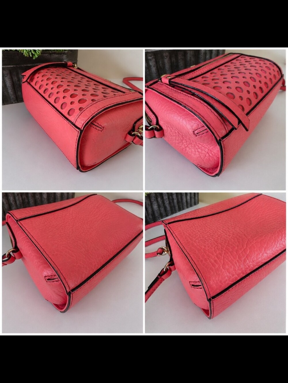 Kate Spade Perri Lane Looloo Vibrant Peony Pink Crossbody - Picture 13 of 13